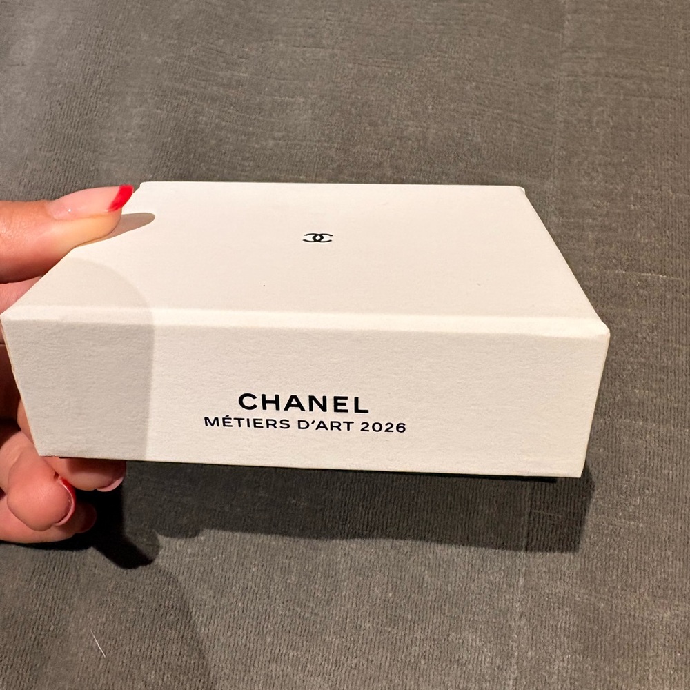 RARE Chanel silver necklace from December 2025 Matthieu Blazy NY show